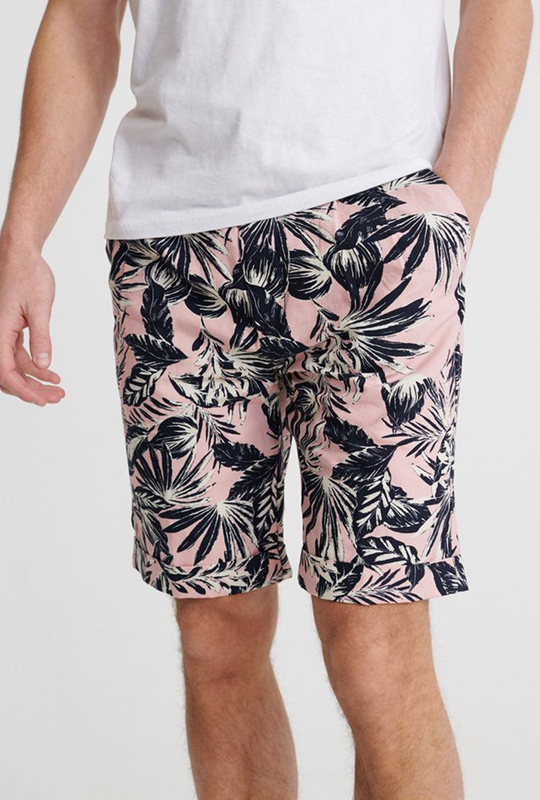 Superdry edit pleat chino shorts image number null
