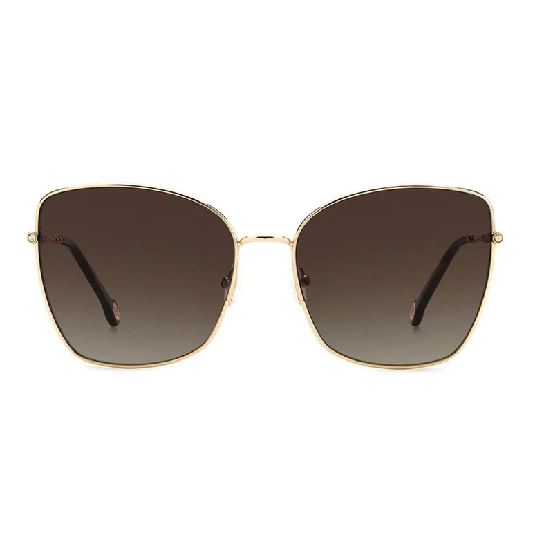 Gold metal sunglasses-null