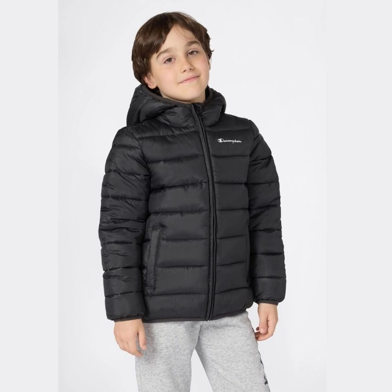 Champion junior boys hooded jacket-null