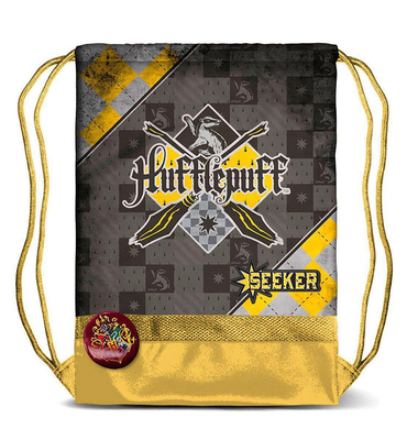 Harry potter quidditch hufflepuff gym bag 48cm