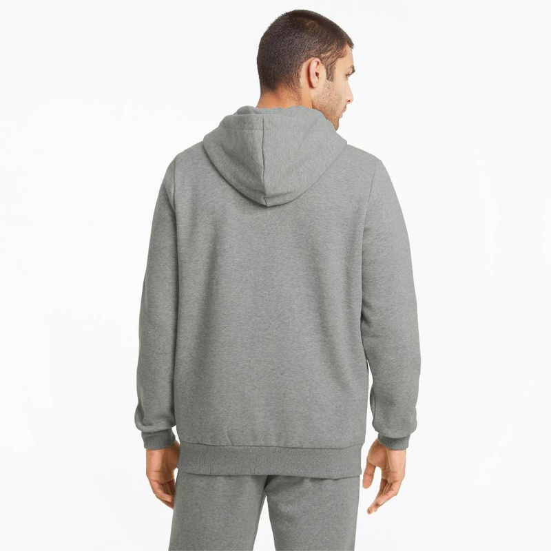 Essentials full-zip logo mens hoodie-null