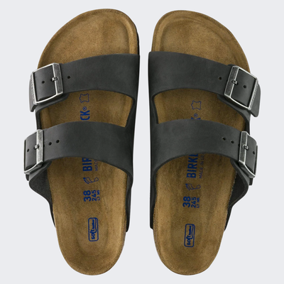 Leather arizona, Black, medium