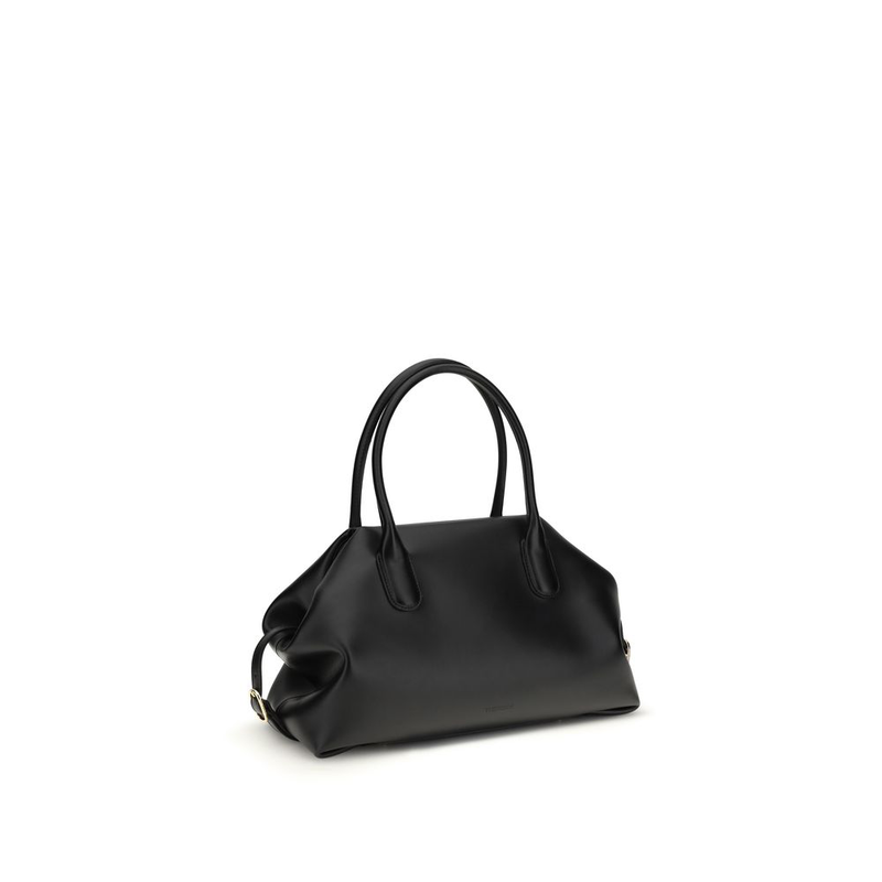 Black other fibres shoulder bag-null