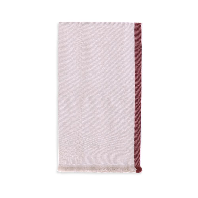 Beige cashmere scarf-null