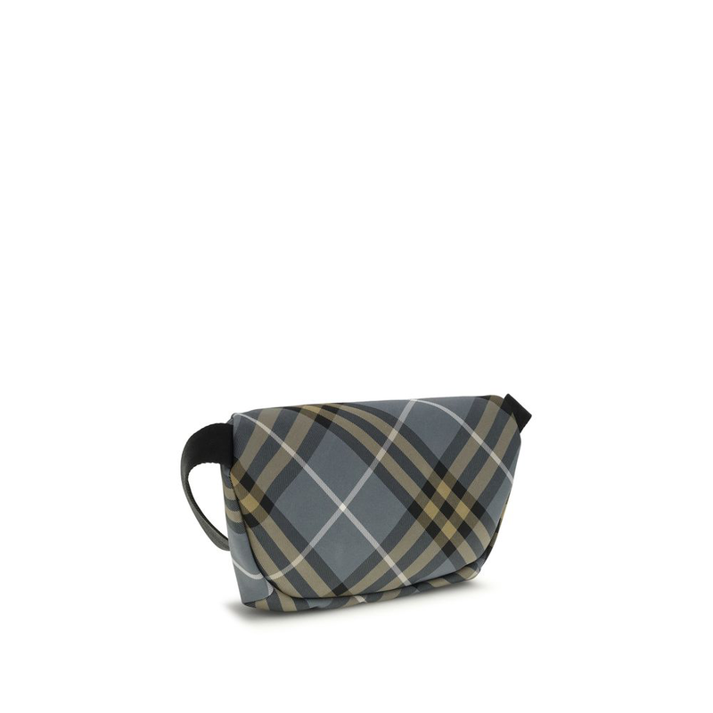 Multicolor nylon clutch bag-null