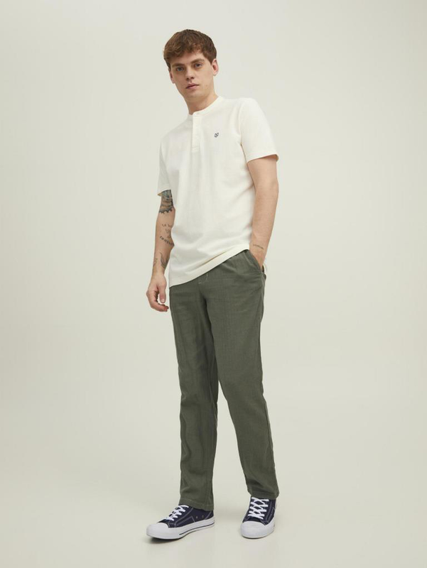 Jack&jones jpstkane jjlinen jogger akm dusty olive-null