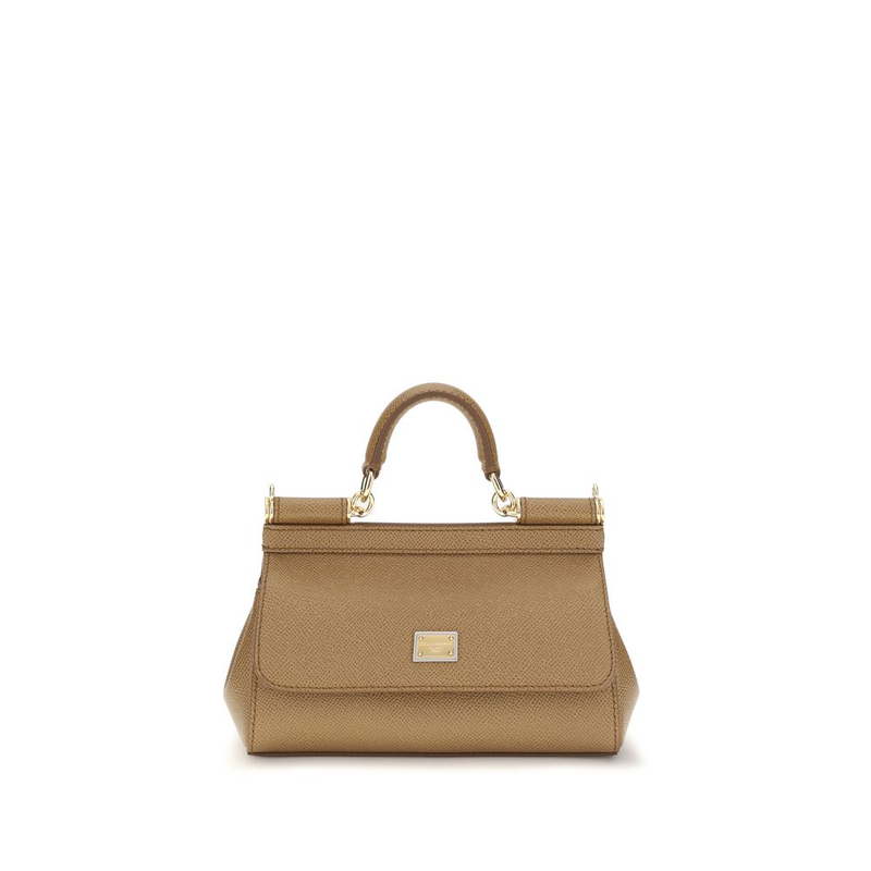 Beige calf leather bos taurus handbag-null