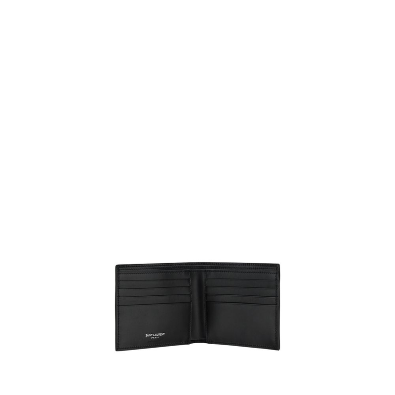 Black calf leather bos taurus wallet-null