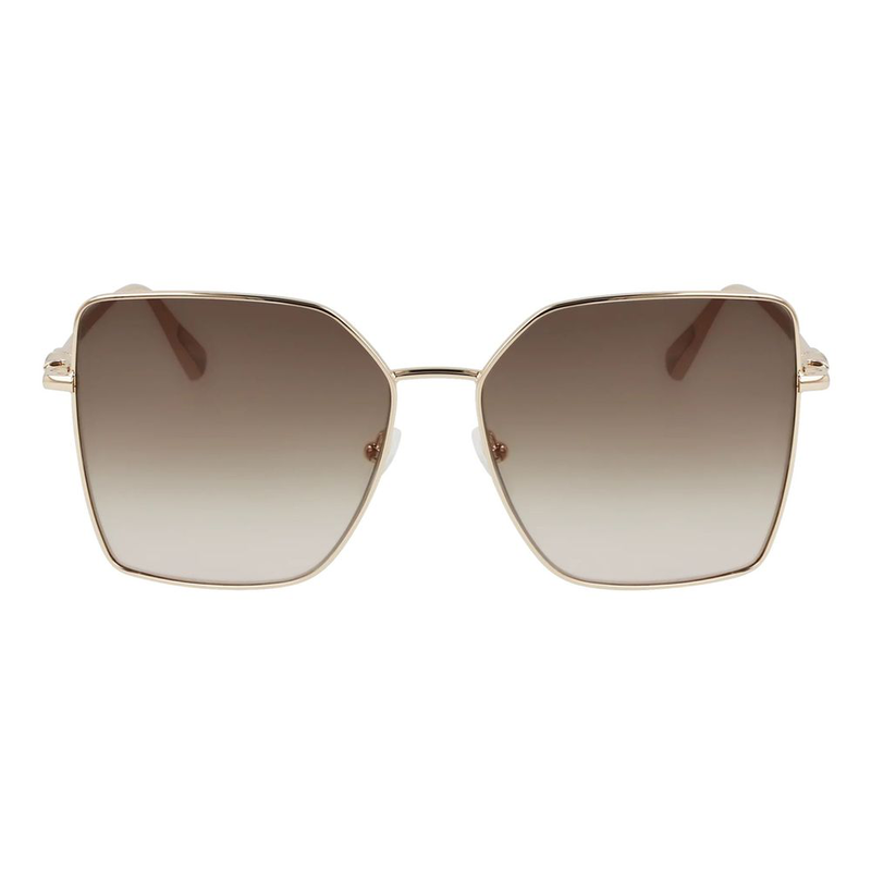 Gold metal sunglasses-null