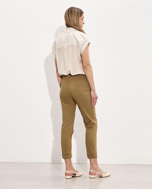 Cotton trouser suit-null
