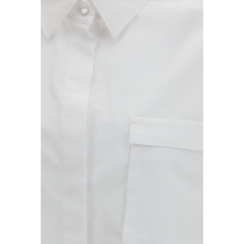 White cotton shirt-null