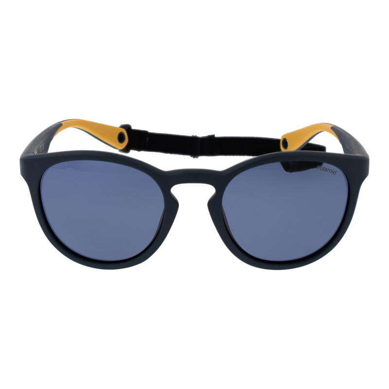 Blue nylon sunglasses-null
