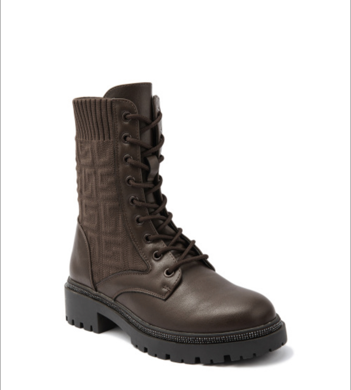 Ankle boot lace up-null