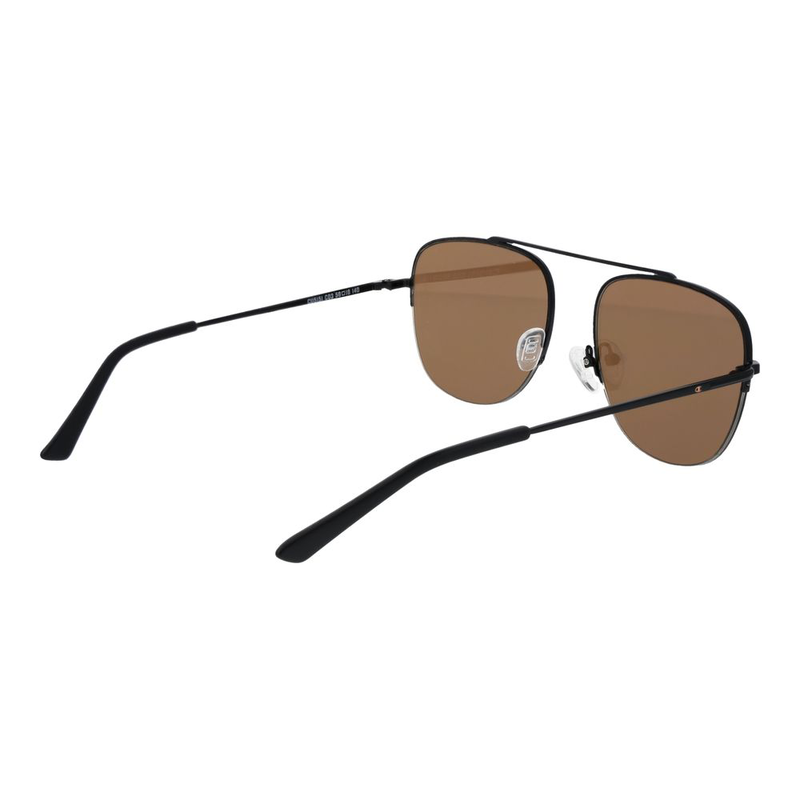 Brown metal sunglasses-null