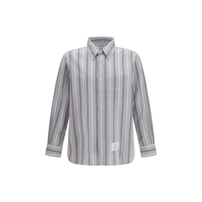Gray cotton shirt, Grey, medium