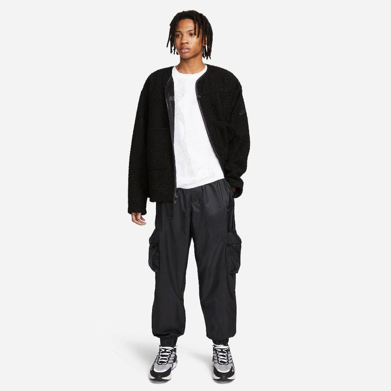 Tech fleece lined woven pants image number null