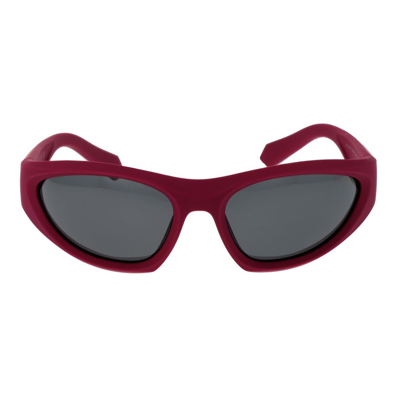 Purple plastic sunglasses-null