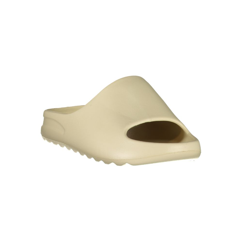 Beige polyurethane women's slipper-null
