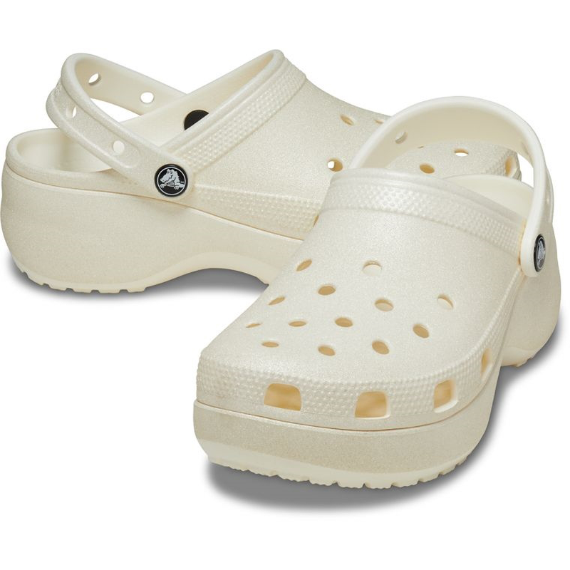 Product image: Crocs womens classic platform glitter clog 207241-null