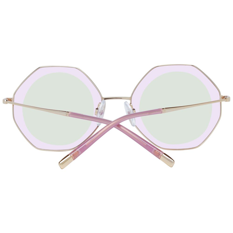 Gold metal sunglasses-null