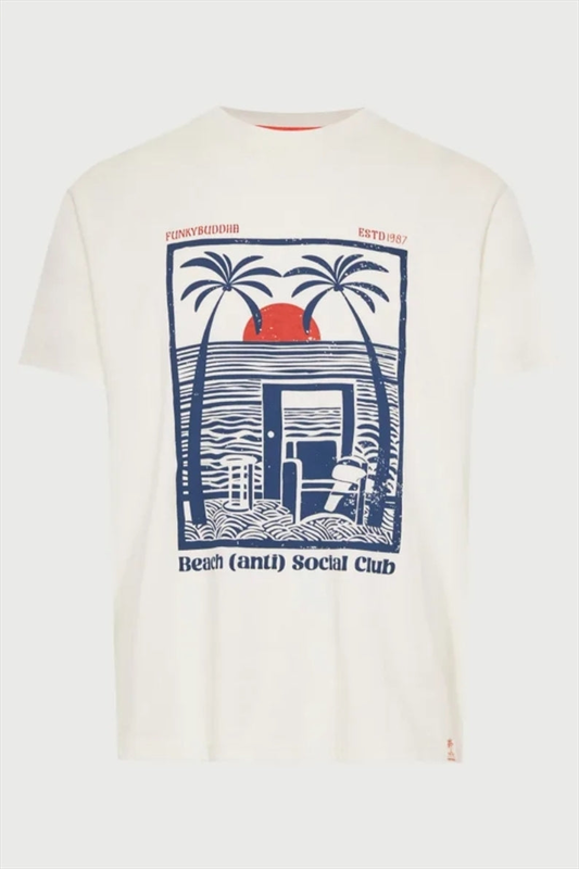 T-shirt km with print - funky buddha-null