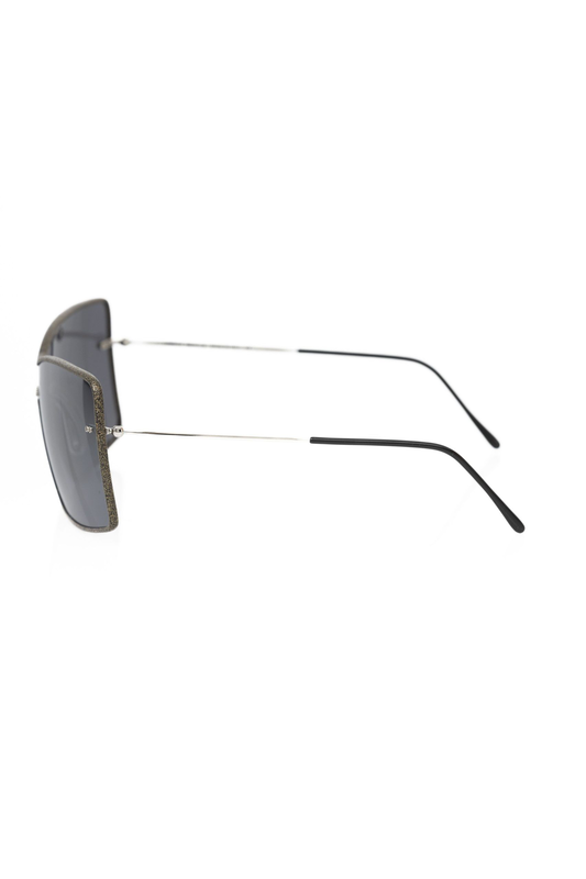 Black metallic fiber women sunglasses-null
