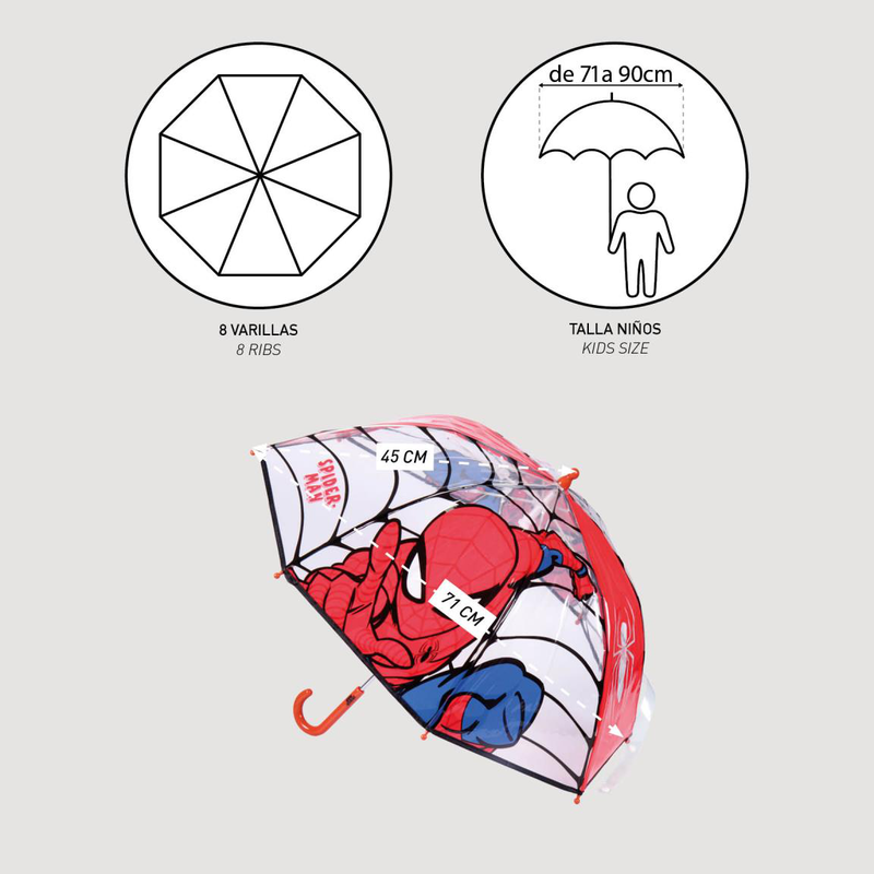 Spiderman umbrella-null
