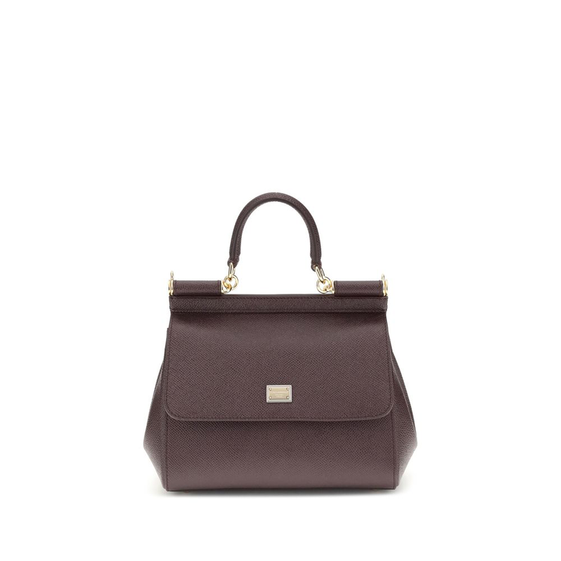 Brown calf leather bos taurus handbag-null