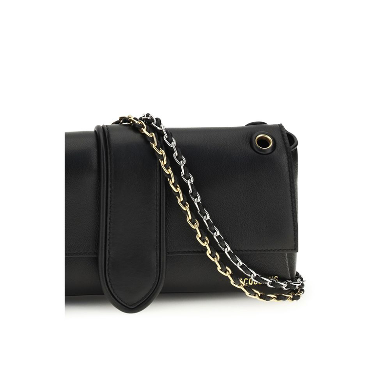 Black lamb ovis aries aries shoulder bag-null