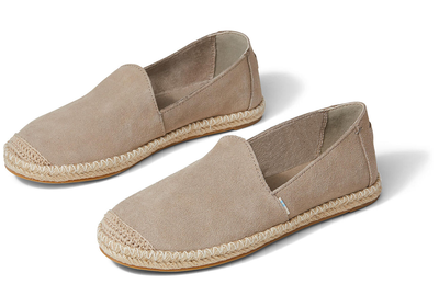 Toms pismo cobblestone suede, Natural, medium