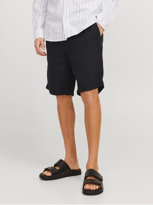 Jackjones jpstjaiden campaign hybridbondishort srt, Black, medium