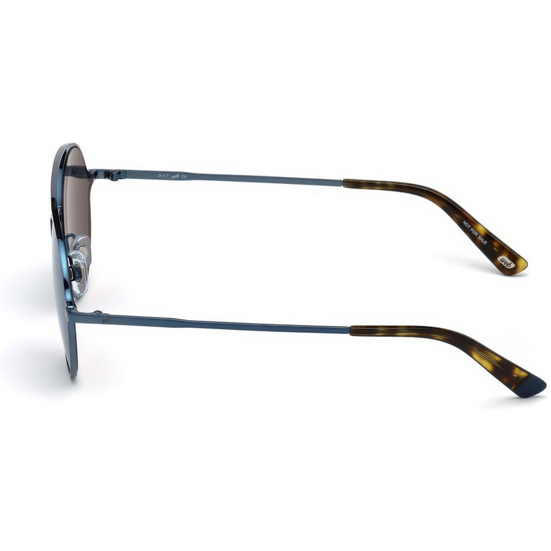 Blue metal sunglasses-null