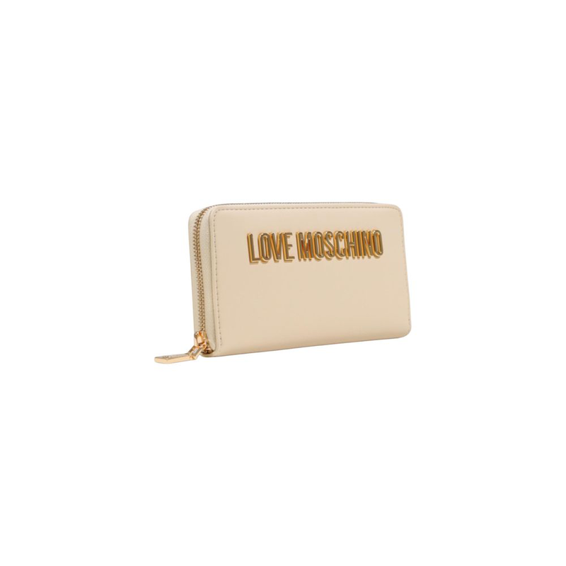 Beige polyethylene wallet-null
