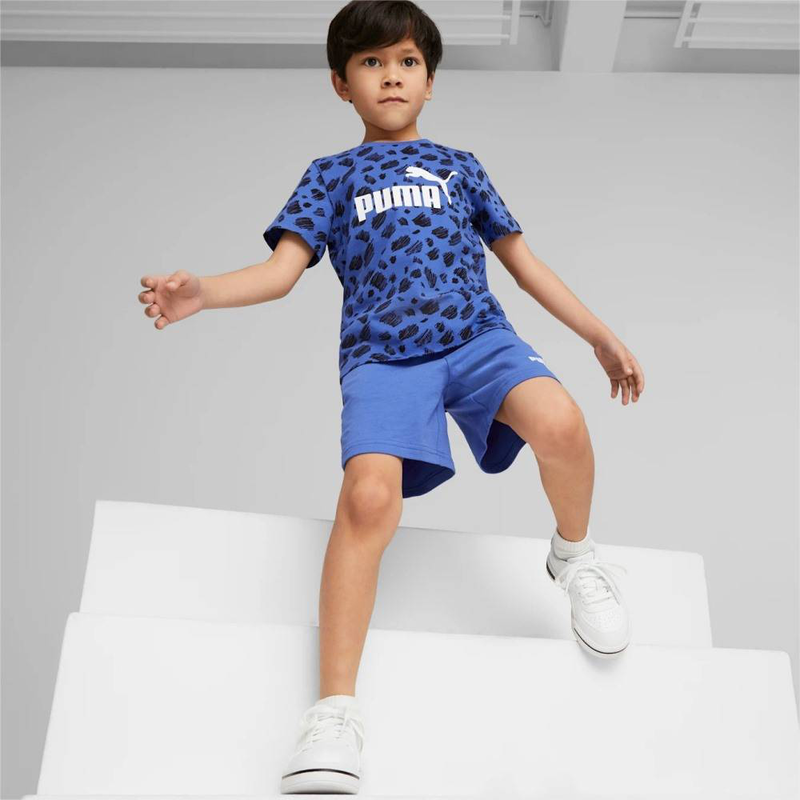 Puma ess+ puma mates little kids shorts-null