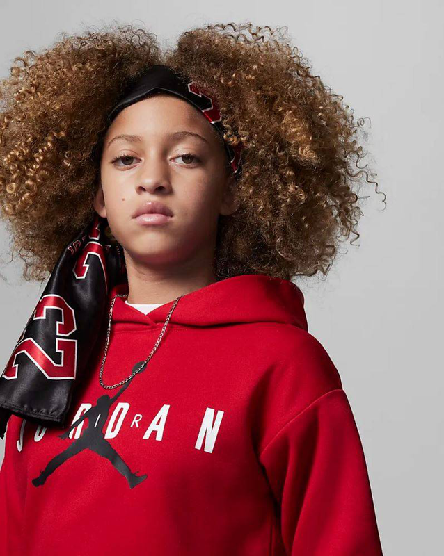 Nike jordan girls jumpman sustainable hoodie-null