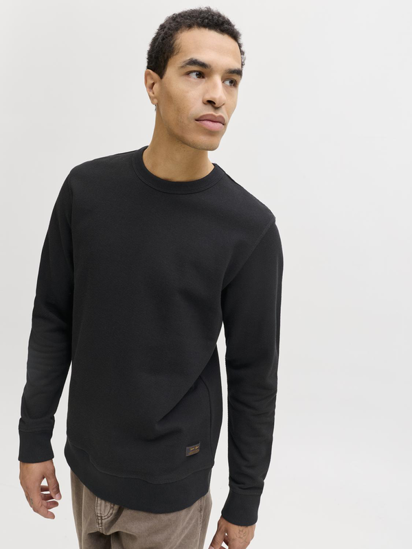 Jjedover sweatshirt - black-null
