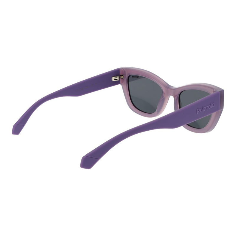 Purple plastic sunglasses-null