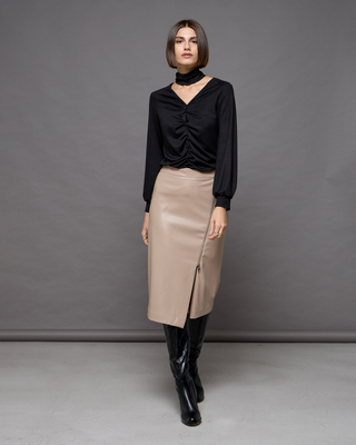 Midi eco leather