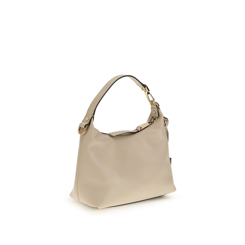 Beige calf leather bos taurus handbag-null