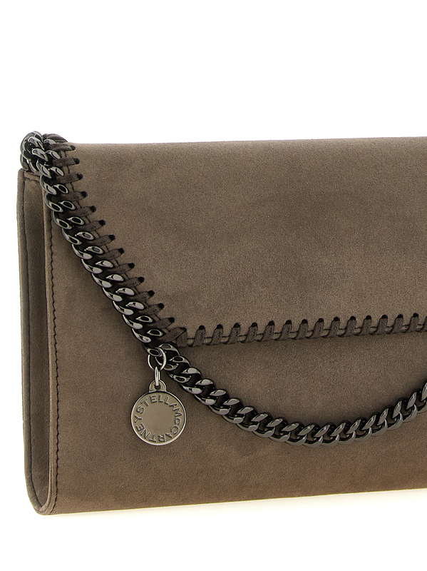 Gray polyamide crossbody bag-null