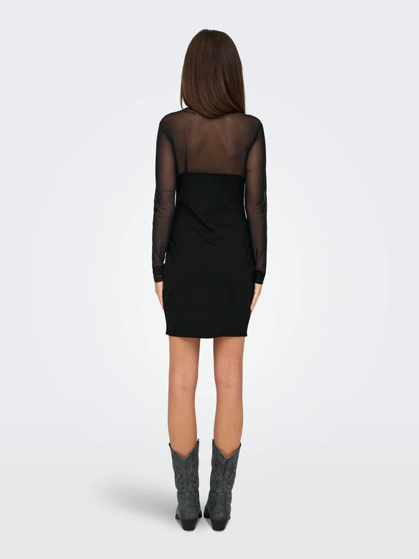 Product image: Onlbeckidres black bodycondred dress-null