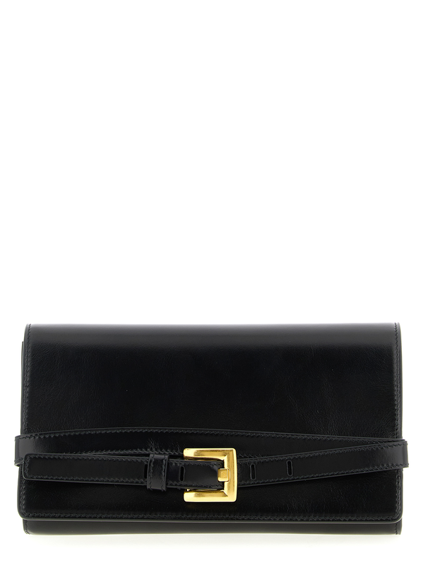 Black calfskin cardholder-null