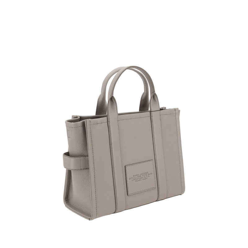 Gray calf leather bos taurus handbag-null