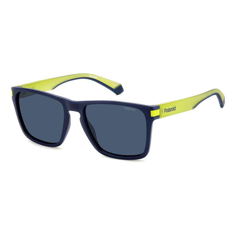 Blue polycarbonate sunglasses-null