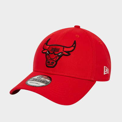 Chicago bulls side patch 9forty cap, Red, medium