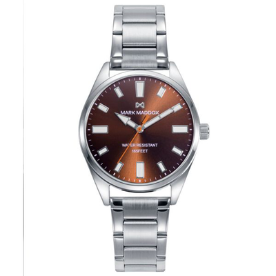 Mark maddox stainless steel watch bracelet woman mm, , medium