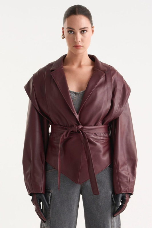 Studio 83 leather jacket-null