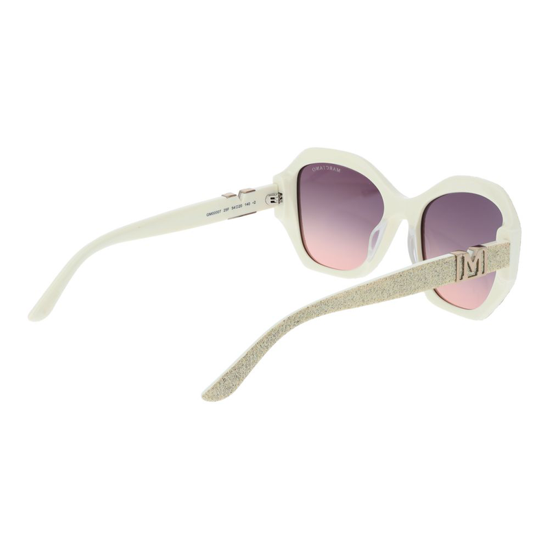 Beige plastic sunglasses-null