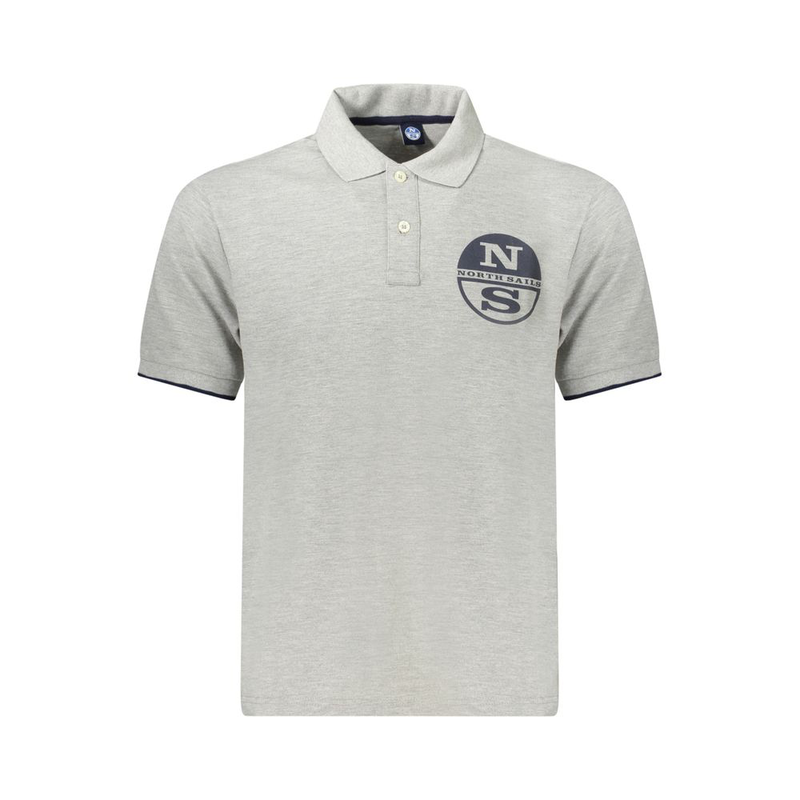 Grigio cotton men polo-null