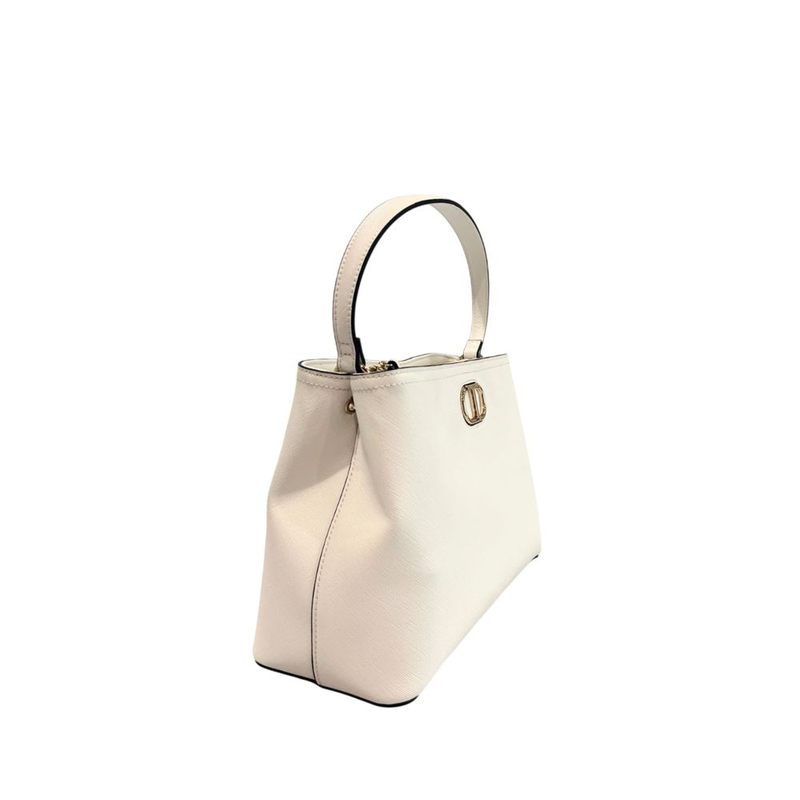 White pu women handbag-null
